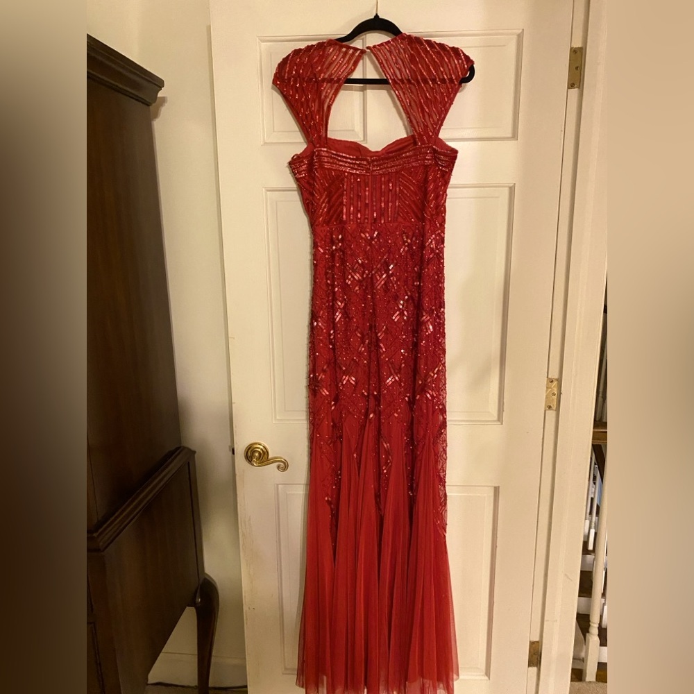 Adrianna Papell  sequined formal gown